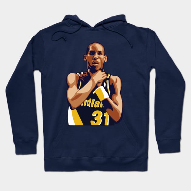 Reggie Miller Choke Hoodie by qiangdade